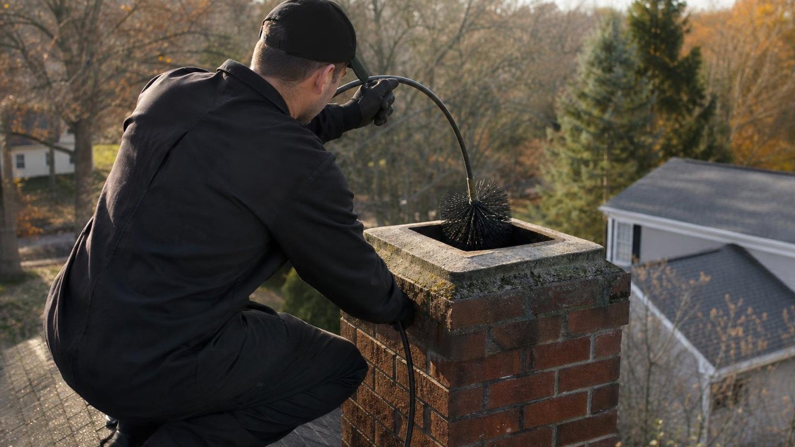 Local chimney sweep & inspection for Harrison homes